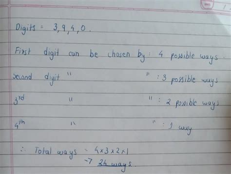 a 4 digit number is formed by repeating|Solution: How many 4 digit numbers can be formed without.